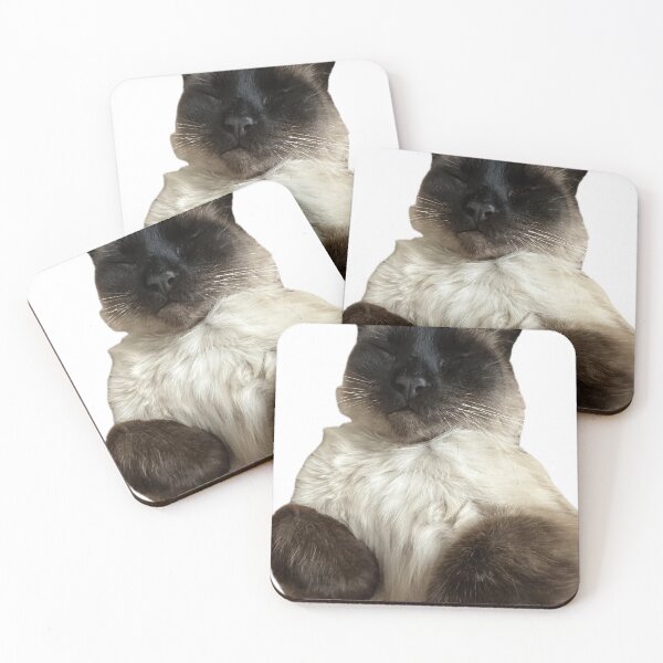Item preview, Fluffy Siamese Cat designed and sold by shiba-inus.