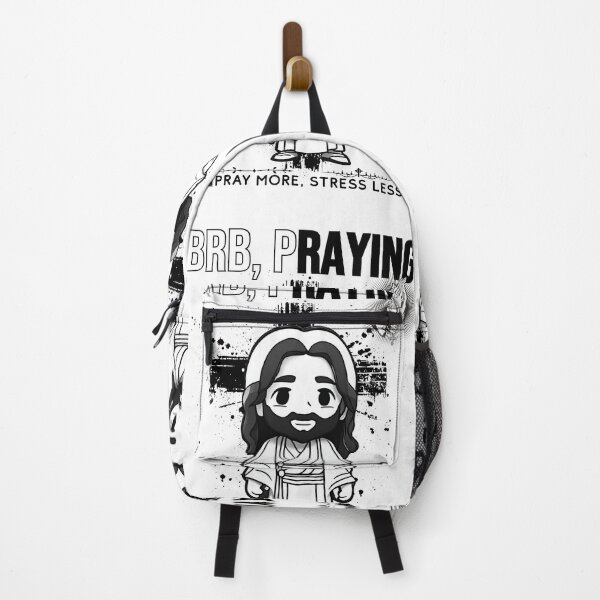 Item preview, BRB, Praying – Funny Jesus Meme Christian  designed and sold by Whisky1111.