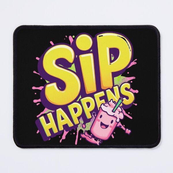 Item preview, Sip Happens – Funny Drink Pun T-Shirt designed and sold by Cativerse .
