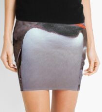 Gentoo Penguin Portrait Mini Skirt
