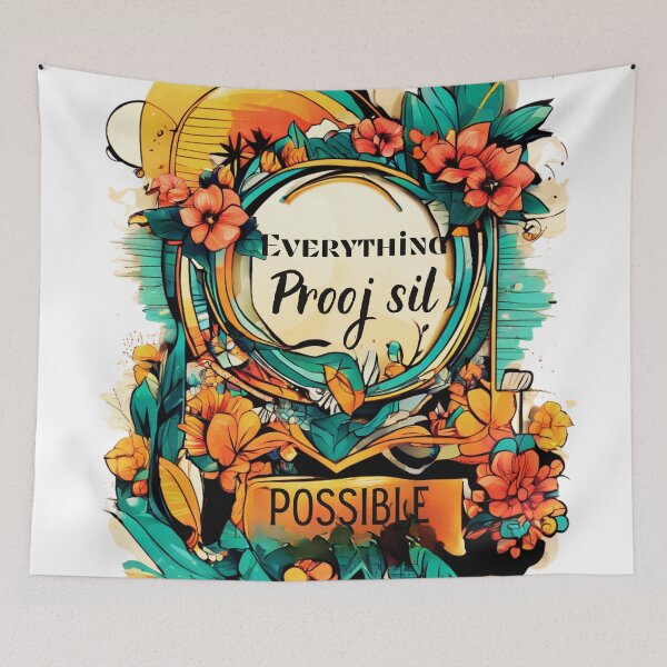Item preview, Anything is Possible, Right? designed and sold by Zofia Sosnecka.