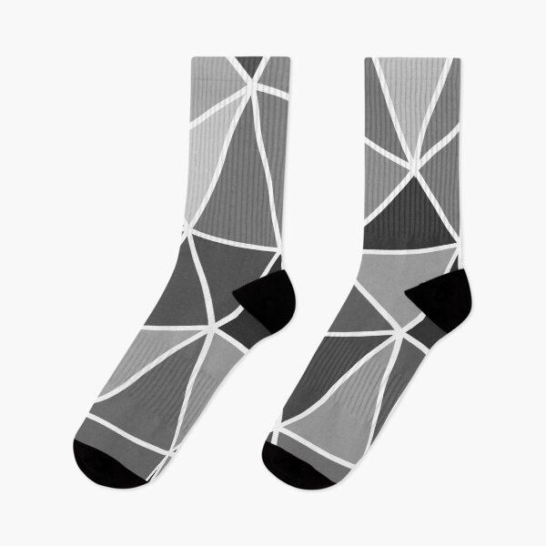 Item preview, Shades of Grey Abstract Geometric Pattern Design designed and sold by patternsoup.
