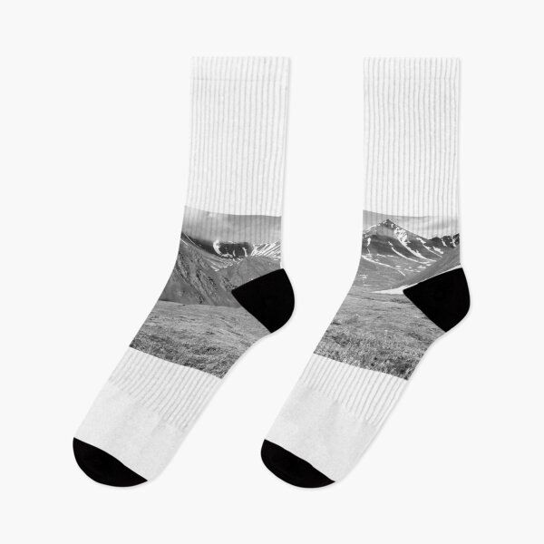 Item preview, Panoramic Atigun pass (monochrome) designed and sold by zumi.