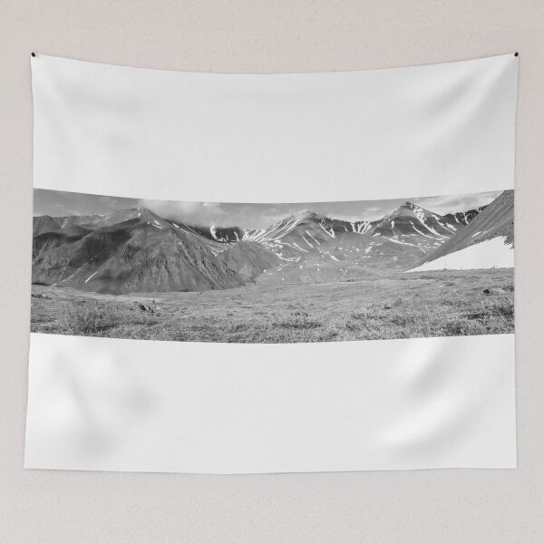 Item preview, Panoramic Atigun pass (monochrome) designed and sold by zumi.
