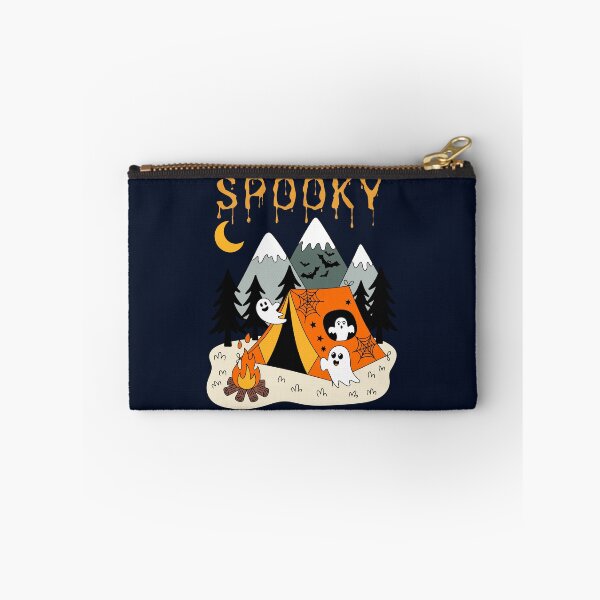 Item preview, Halloween Spooky Night | Ghosts, Camping & Mountains Illustration designed and sold by alkareem-ca.
