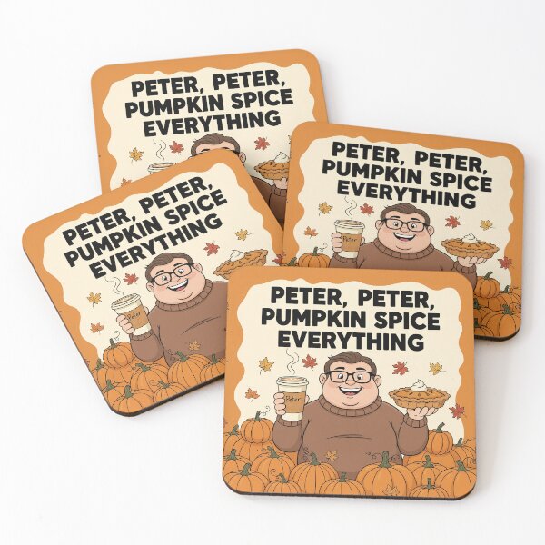 Item preview, Peter, Peter, Pumpkin Spice Everything - Cozy Fall & Halloween Art designed and sold by kornkobart.