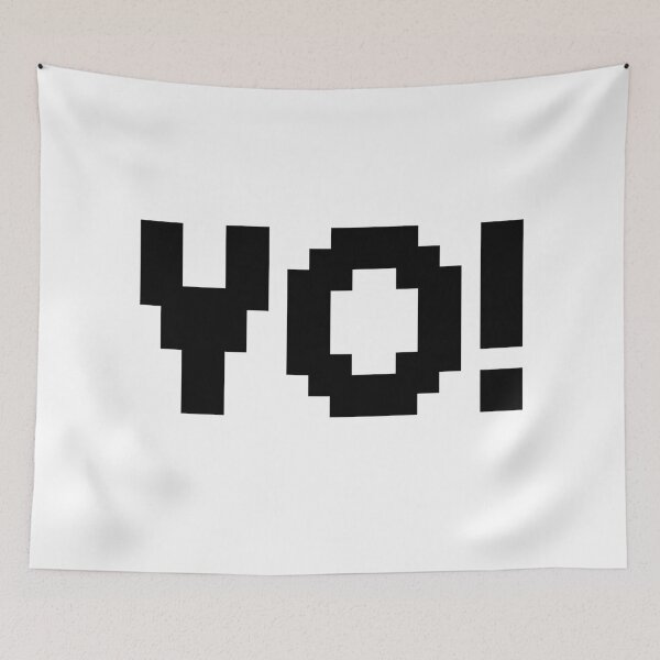 Item preview, YO! in 8-bit Pixel designed and sold by Memes N Lore .