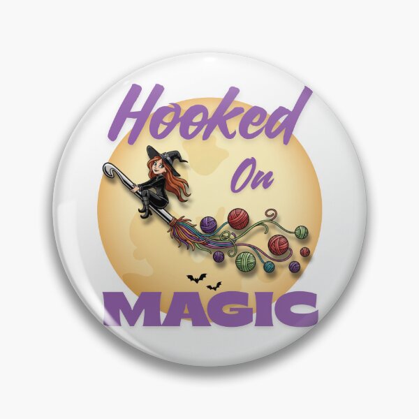 Item preview, Hooked on Magic Witch Crochet Halloween Design designed and sold by Grind-Stitch.