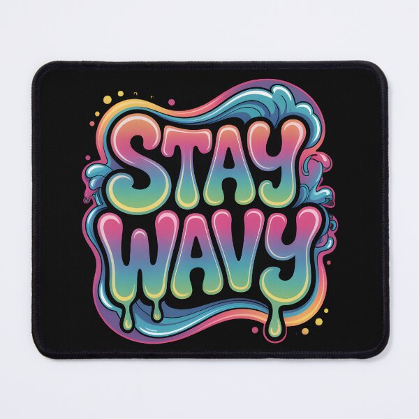 Item preview, Urban Psychedelic Stay Wavy designed and sold by Mellow Vibes.