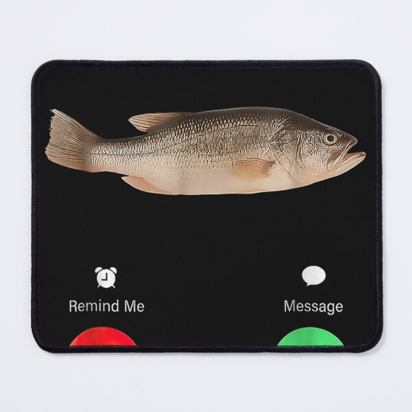 Item preview, Fih Calling Remind Me Message Decline Accept Phone Call Fish designed and sold by ChristyBouwman.