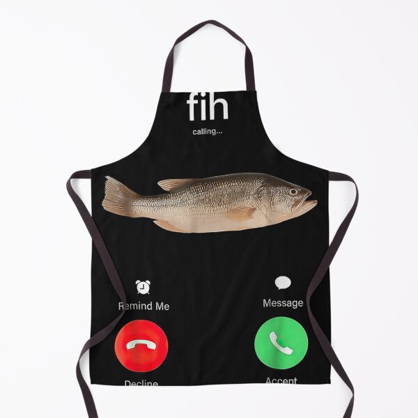 Item preview, Fih Calling Remind Me Message Decline Accept Phone Call Fish designed and sold by ChristyBouwman.