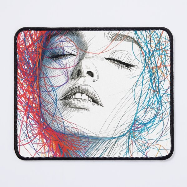 Item preview, Expressive Line Portrait designed and sold by FunAndArtist.