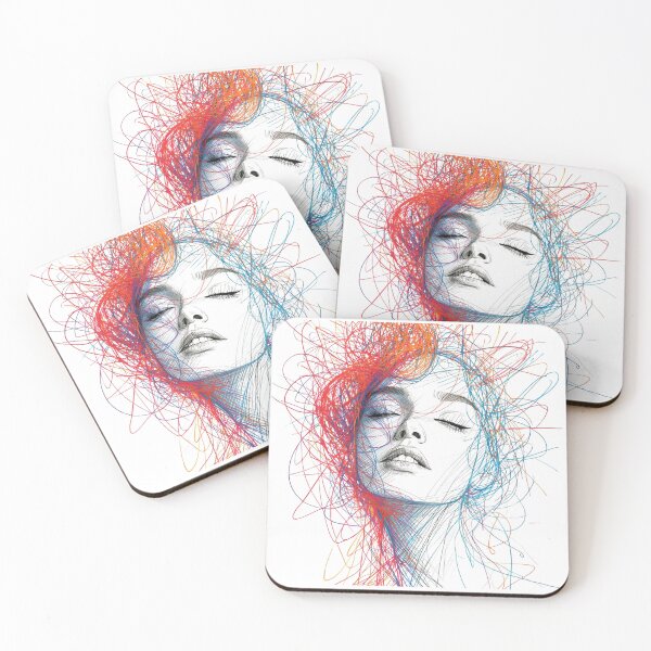 Item preview, Expressive Line Portrait designed and sold by FunAndArtist.