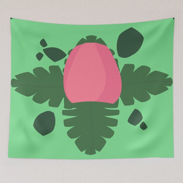 Item preview, Ivy Dino Flower Pattern designed and sold by LineweightDsgn.