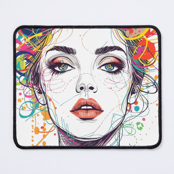 Item preview, Modern Face Outline designed and sold by FunAndArtist.