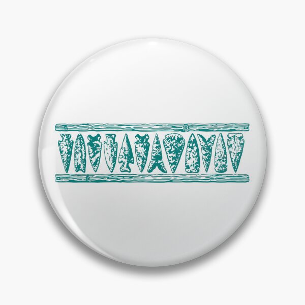 Item preview, Arrowheads Stripe Rev - Teal- no text designed and sold by dzdart.