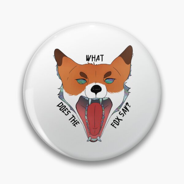 Item preview, Fox - Static In My Head designed and sold by SwipeStickerCo.