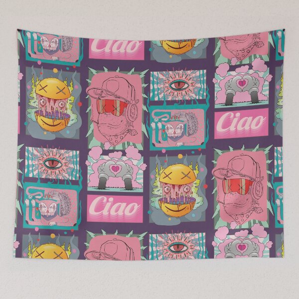 Item preview, Ciao comic urban art designed and sold by Franco Moody.