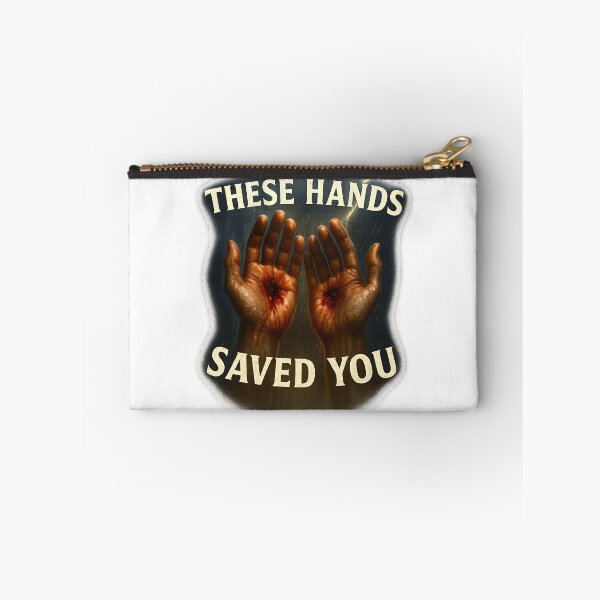 Item preview, THESE HANDS SAVED YOU designed and sold by Canvations.