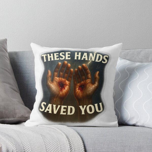 Item preview, THESE HANDS SAVED YOU designed and sold by Canvations.
