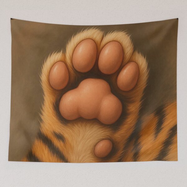 Item preview, Tiger Stripes & Soft Steps designed and sold by nikkolaus.
