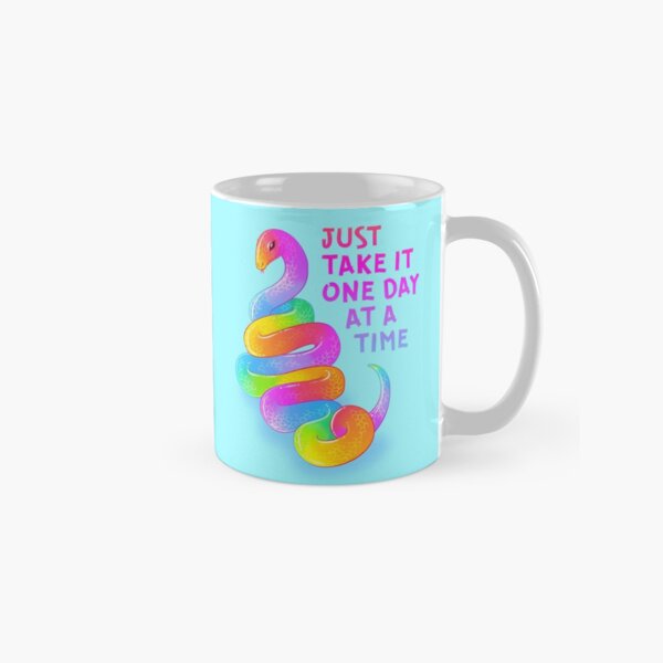 Artikel-Vorschau von "Nimm es nur einen Tag" Rainbow Snek, designt und verkauft von thelatestkate.