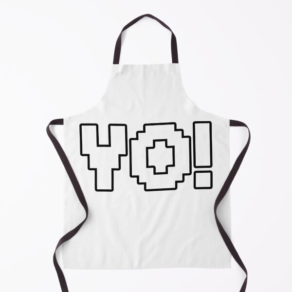 Item preview, YO! in 8-bit Pixel Outline designed and sold by Memes N Lore .