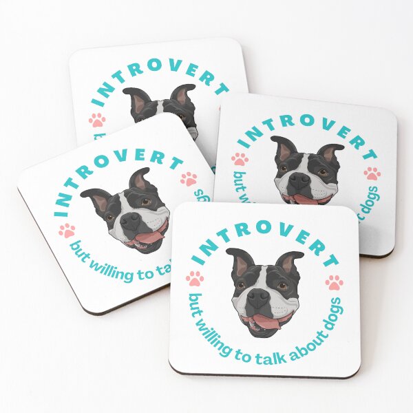 Item preview, I am an introvert....  designed and sold by Forgotten Dogs Rescue.