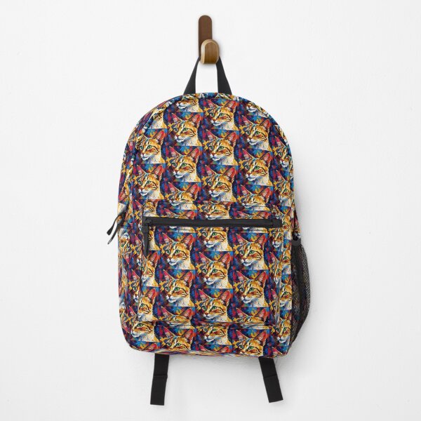 Item preview, Vibrant Modern Art Savannah Cat Design – Colorful Contemporary Cat Artwork designed and sold by Fredster1966.
