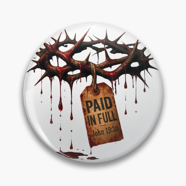 Item preview, PAID IN FULL - John 19:30 designed and sold by Canvations.