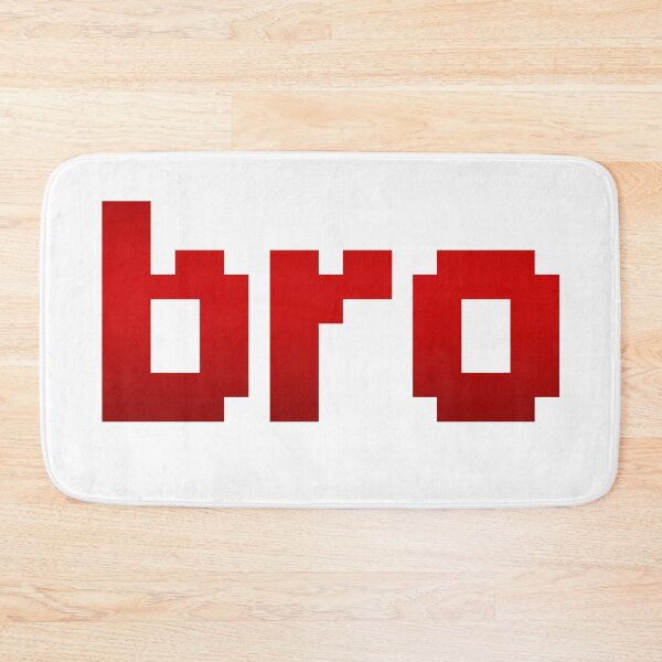 Item preview, bro in Red 8-bit Pixel designed and sold by Memes N Lore .