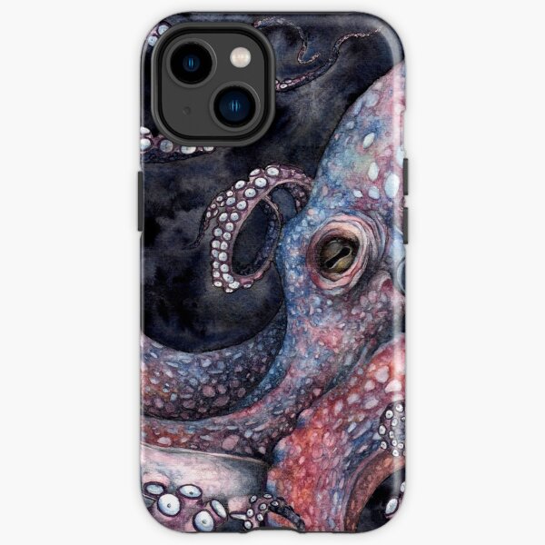 Multicolor octopus iPhone Tough Case