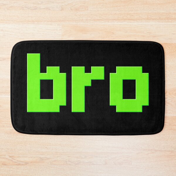 Item preview, bro in Green 8-bit Pixel designed and sold by Memes N Lore .