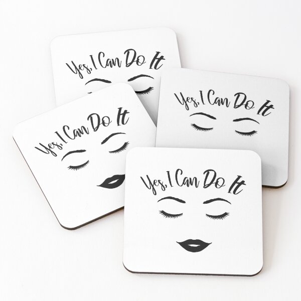 Item preview, Yes I Can Do It Confident Woman Girl Female designed and sold by shirt-o-mat.