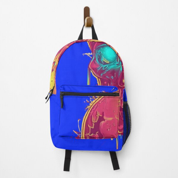 Item preview, Neon Skull – Glowing Horror Graffiti Art designed and sold by AlexLineArt.