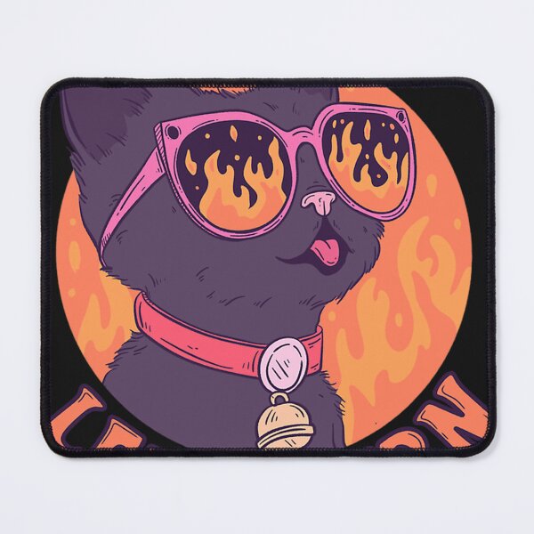 Item preview, Let It Burn Chaos Cat Meme designed and sold by VicAlvarez.