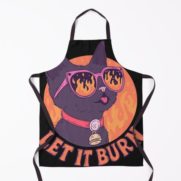 Item preview, Let It Burn Chaos Cat Meme designed and sold by VicAlvarez.