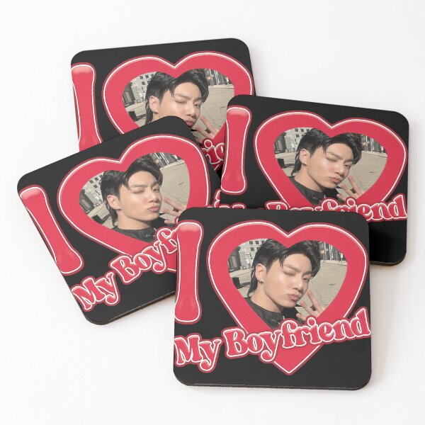 Item preview, I Love My Boyfriend Jungkook Meme designed and sold by VicAlvarez.