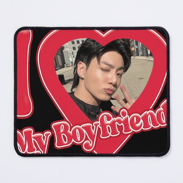 Item preview, I Love My Boyfriend Jungkook Meme designed and sold by VicAlvarez.