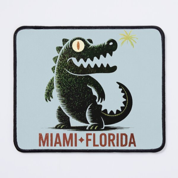 Item preview, ALIGATOR MANGA - MIAMI FLORIDA designed and sold by Big Bang Canvas.