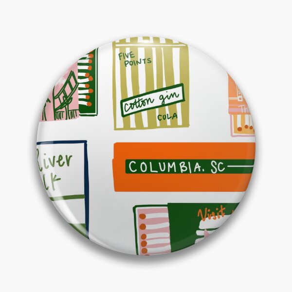 Item preview, Columbia, SC Matchbook Print designed and sold by sarahc-2005.