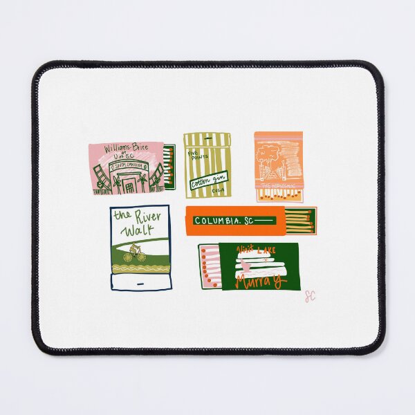 Item preview, Columbia, SC Matchbook Print designed and sold by sarahc-2005.