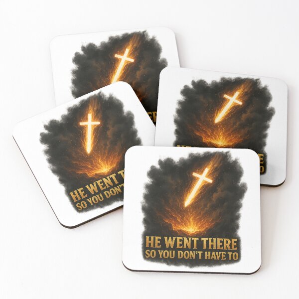 Item preview, HE WENT THERE SO YOU DON'T HAVE TO designed and sold by Canvations.