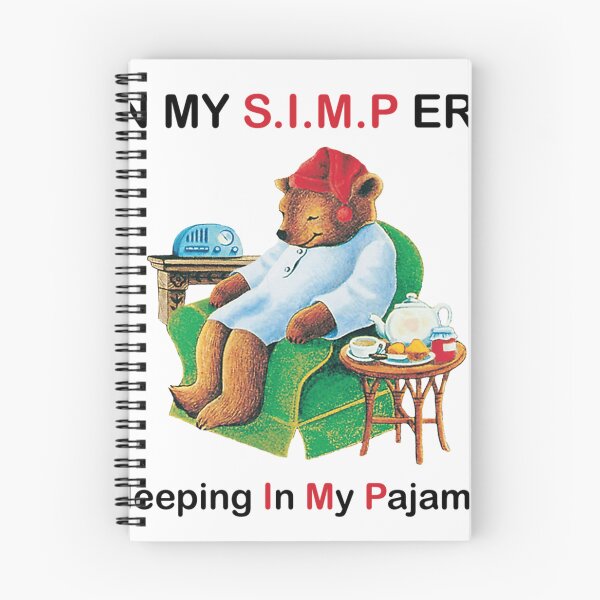 Item preview, In My Simp Era Sleeping In My Pajamas designed and sold by VicAlvarez.