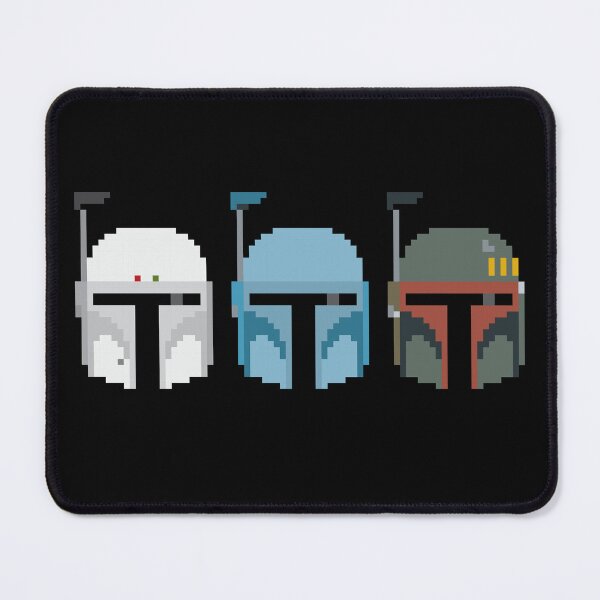 Item preview, 8 Bit Boba Fett - Helmet Evolution designed and sold by The Common Tee.
