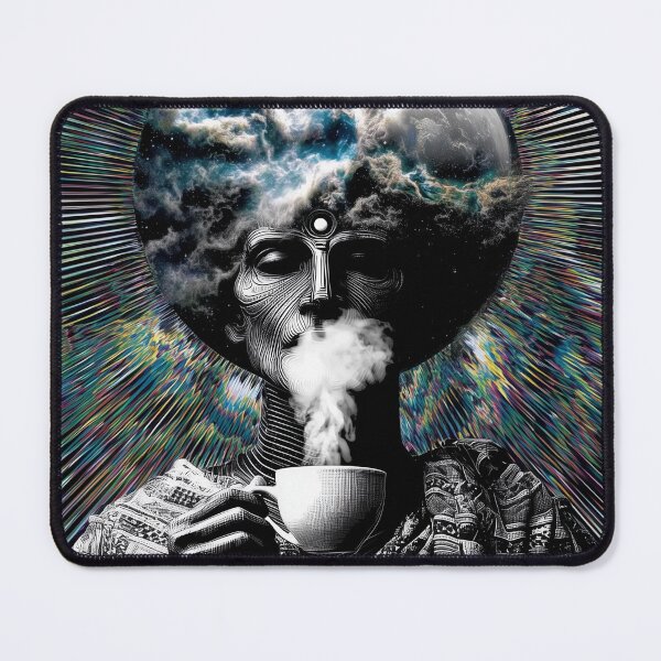 Item preview, Ayahuasca Visionary Art - Spiritual Cosmic Brew Design designed and sold by Mystikos Art.