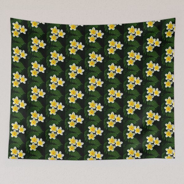 Item preview, Pua melia and Fern designed and sold by aloharobj.