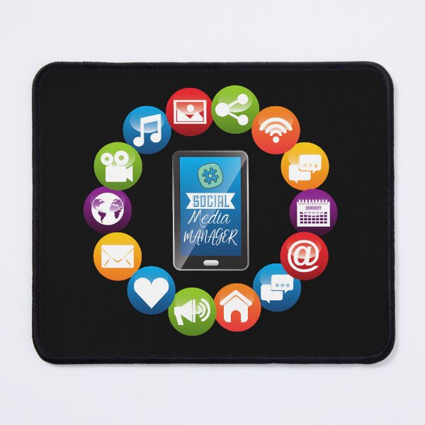 Item preview, Social Media Manager designed and sold by ChooseAndPrint.