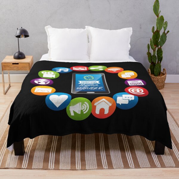 Item preview, Social Media Manager designed and sold by ChooseAndPrint.