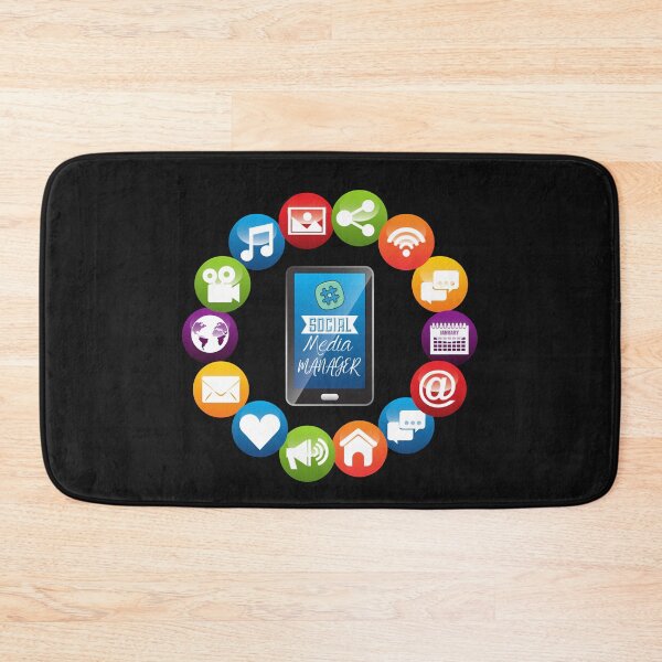 Item preview, Social Media Manager designed and sold by ChooseAndPrint.